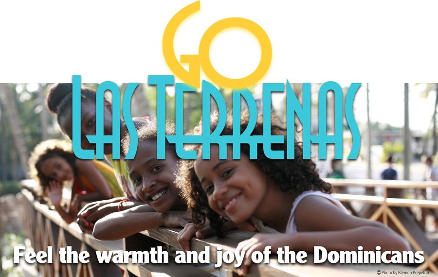 Map of Las Terrenas Dominican Republic.